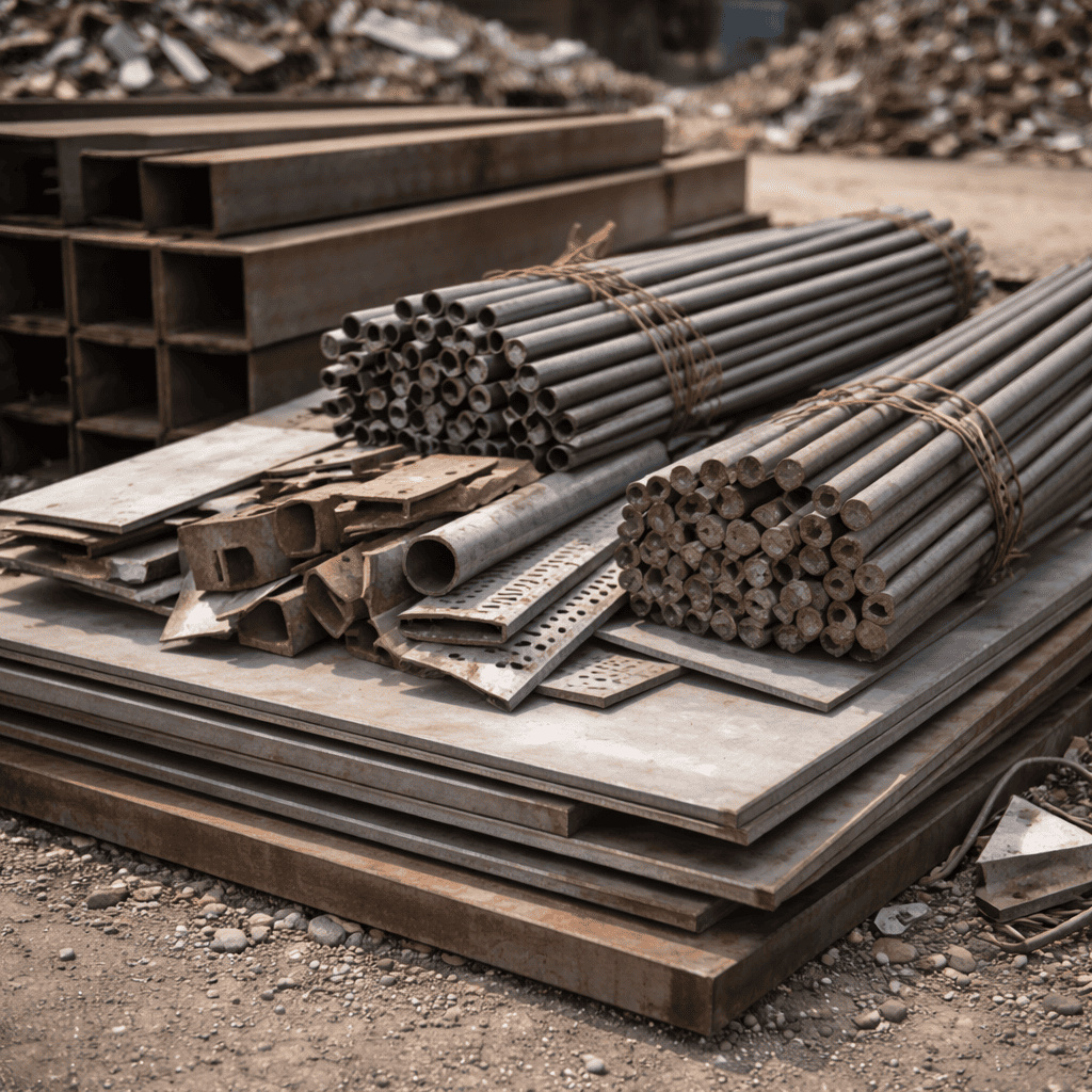 Steel and iron scrap